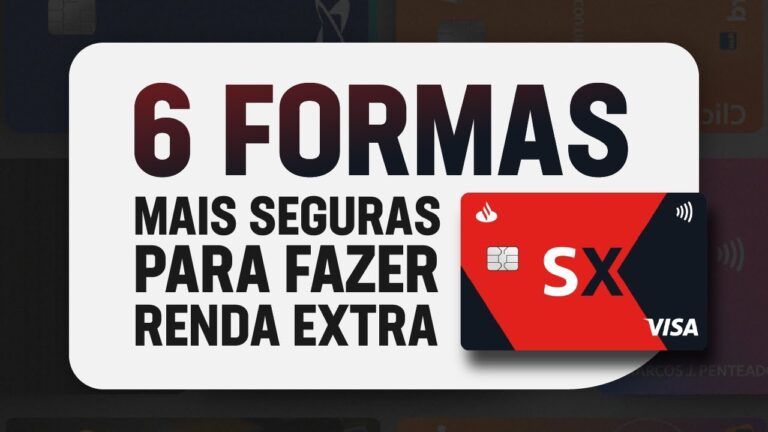As 6 Formas Mais Seguras de Fazer RENDA EXTRA Com o CARTÃO DE CRÉDITO