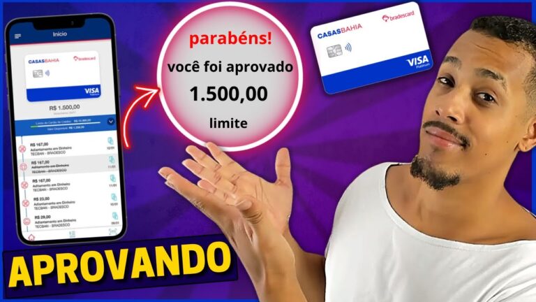 ⚠️ATENÇÃO! Cartão CASAS BAHIA Liberando limite DE CRÉDITO | Para o Feriadão - Rei dos cartões