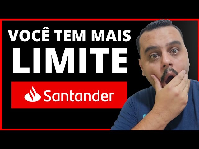 ATENÇÃO: SANTANDER VOCÊ TEM MAIS LIMITE NO CARTÃO DE CRÉDITO, CONFIRA.