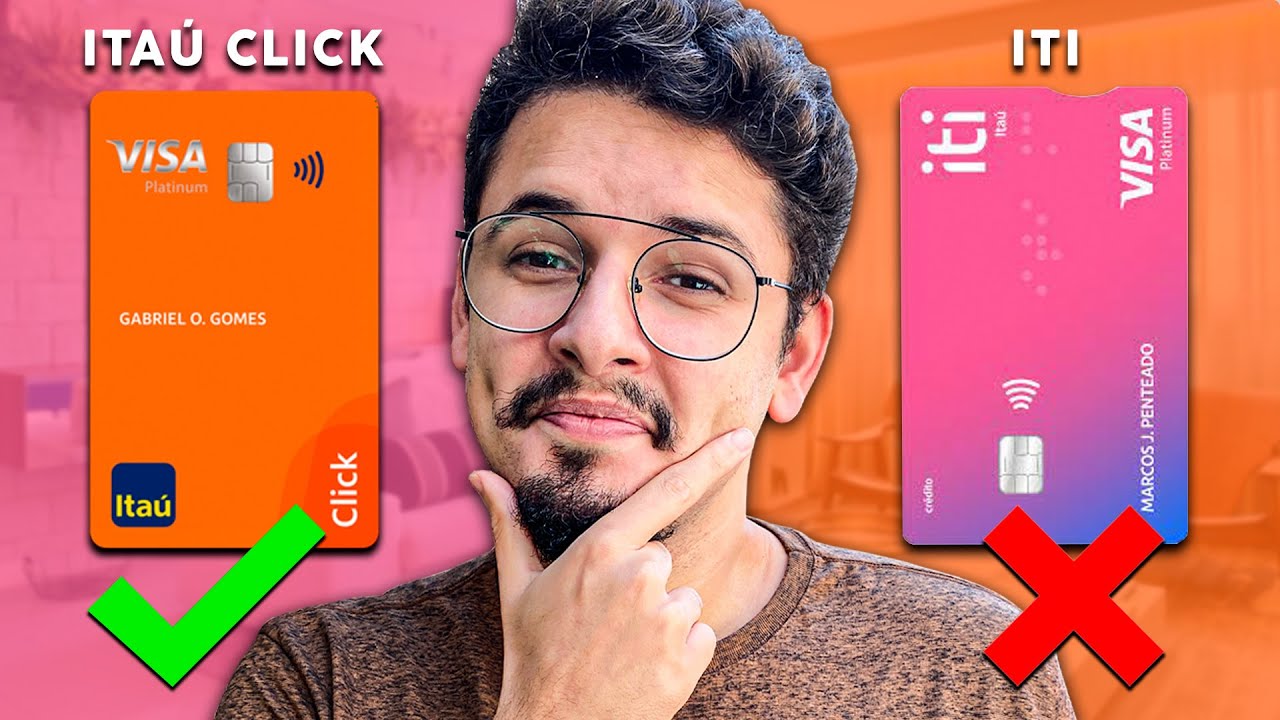 💳 Cartão Iti Itaú ou Itaú Click: Qual o Melhor Cartão de Crédito? Sem Mimimi - Duelo de Cartões #4