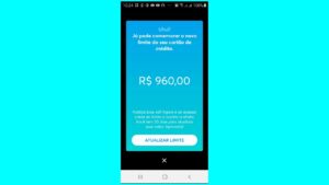 Aumentei o limite do cartão de crédito neon