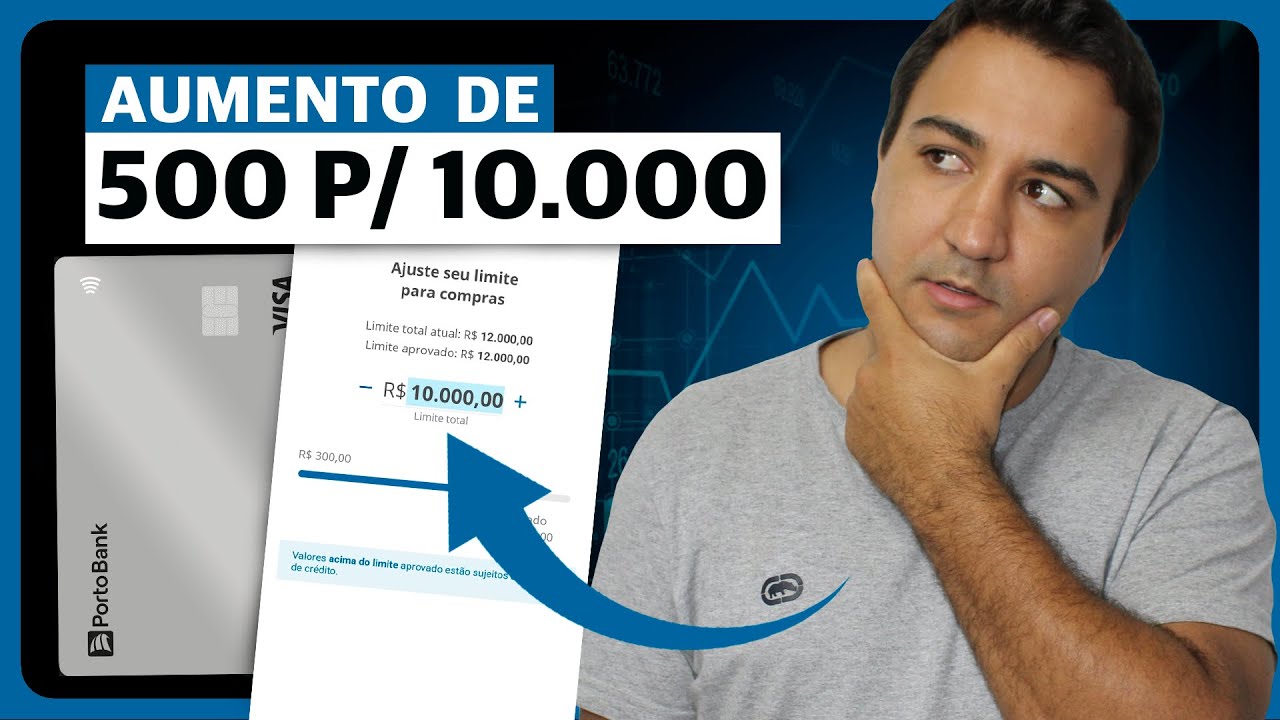 AUMENTO DE LIMITES DE 500 PARA 10 MIL, INACREDITÁVEL.