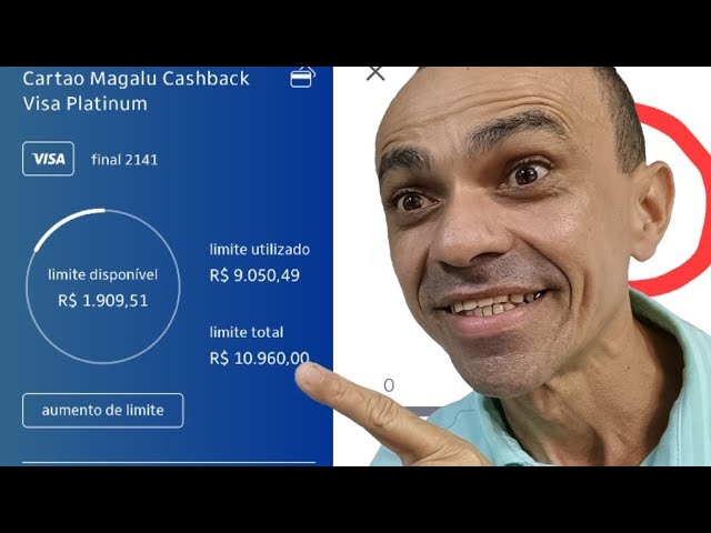 AUMENTOU MEU LIMITE DO CARTÃO DE CRÉDITO MAGALU ITAÚ