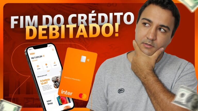 BANCO INTER CANCELA MAIS UM PRODUTO - FIM DO CRÉDITO DEBITADO NA HORA.