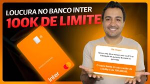 BANCO INTER LIBERANDO 100 MIL DE LIMITE - INTER E O NOVO C6 BANK?