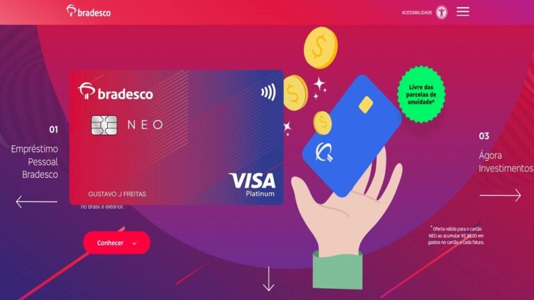 BRADESCO NEO VISA PLATINUM APROVANDO FÁCIL
