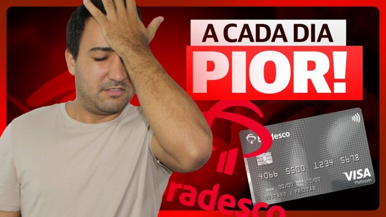 CADA DIA PIOR - BRADESCO ACABOU COM O VISA PLATINUM - AINDA PRESTA?