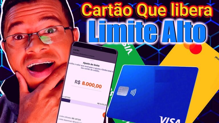 CARTÃO DE CRÉDITO QUE LIBERA LIMITE ALTO sem anuidade