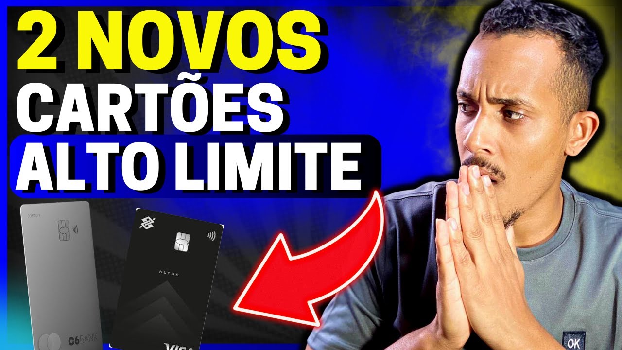 💳ATENÇÃO! 2 NOVOS CARTÕES DE CRÉDITO C6 BANK E BB - LIMITE DE CR[ÉDITO ALTO | Rei dos cartões