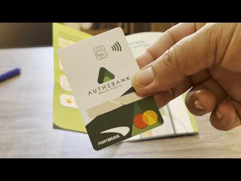 Chegou meu cartão Authebank Mastercard,fácil aprovação