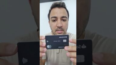 Chegou meu cartão Black unique Santander #cartõesdecrédito