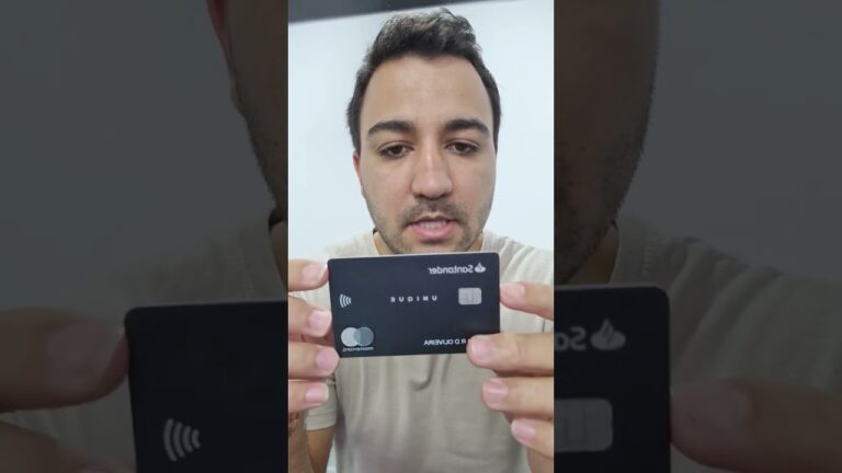 Chegou meu cartão Black unique Santander #cartõesdecrédito