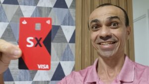 CHEGOU MEU CARTÃO DE CRÉDITO SX VISA DO SANTANDER