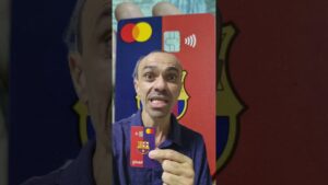 CHEGOU O CARTÃO DE CRÉDITO BARCELONA