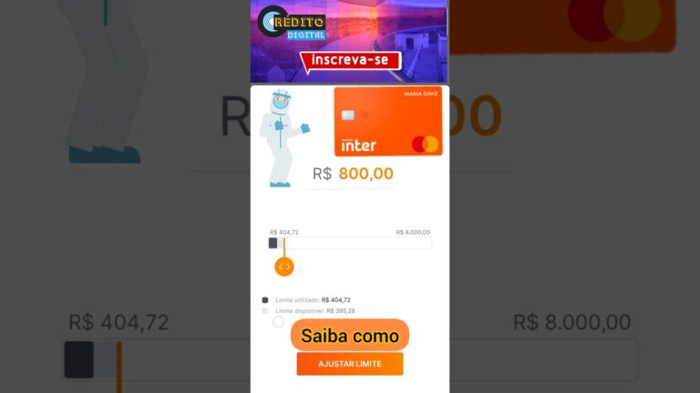 como aumentar o limite do cartão de crédito inter