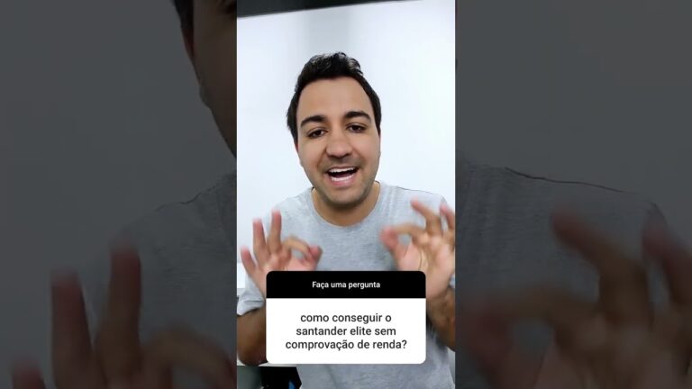 Como conseguir o Santander elite sem renda? #cartõesdecrédito