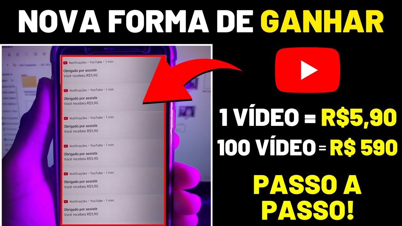 COMO GANHAR DINHEIRO ASSISTINDO VÍDEOS NO YOUTUBE 2023