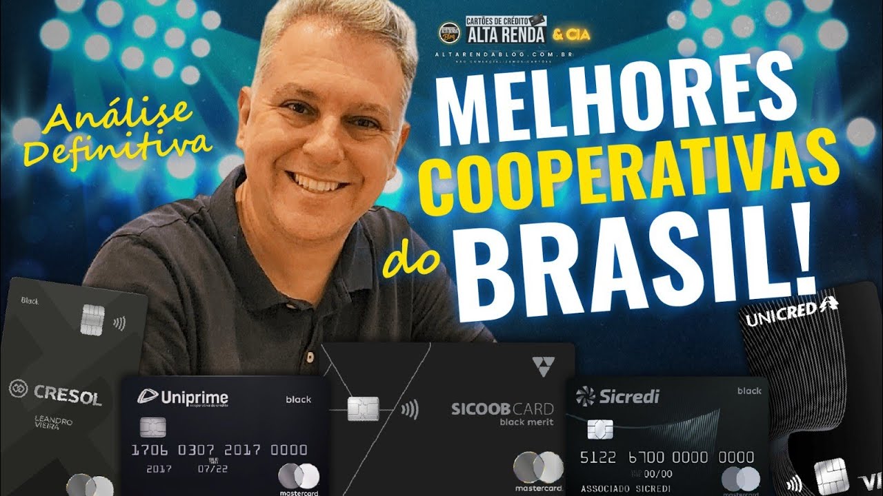 💳OS 5 MELHORES CARTÕES DE CRÉDITO DO BRASIL DAS COOPERATIVAS DE CRÉDITO. SAIBA QUAL É O MELHOR.