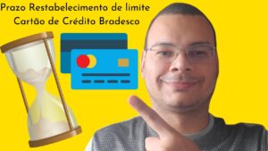 Qual prazo de baixa de pagamento para restabelecer o limite nos cartões de crédito Bradesco?