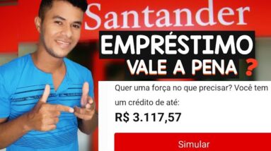 Empréstimo PESSOAL Sem Comprovação de Renda Santander como solicitar