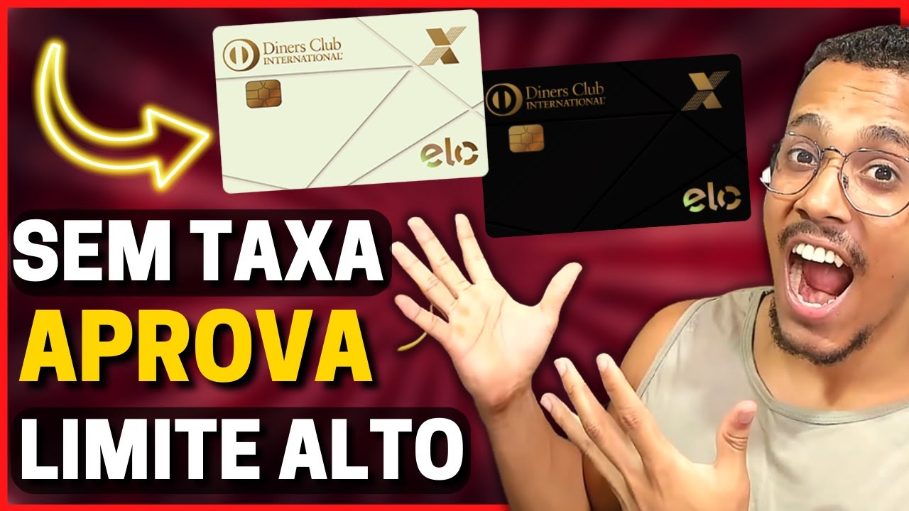 🚨【 URGENTE 】APENAS HOJE!!! CARTÃO CAIXA ELO DINERS CLUB LIMITE 25 MILREAIS SEM ANUIDADE