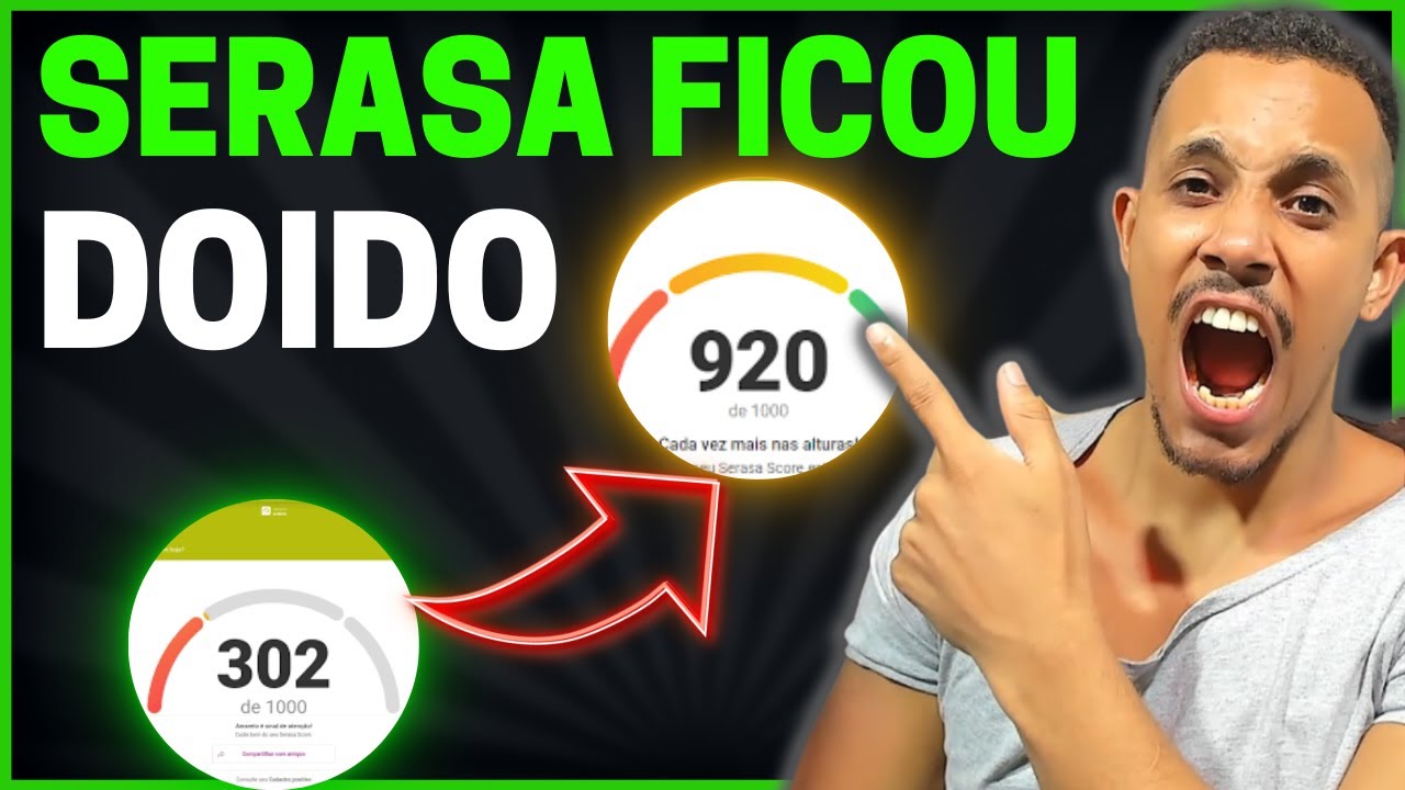 🚨【 ATENÇÃO! 】SERASA AUMENTANDO SCORE EM MASSA | OU DIMINUINDO EM MASSA