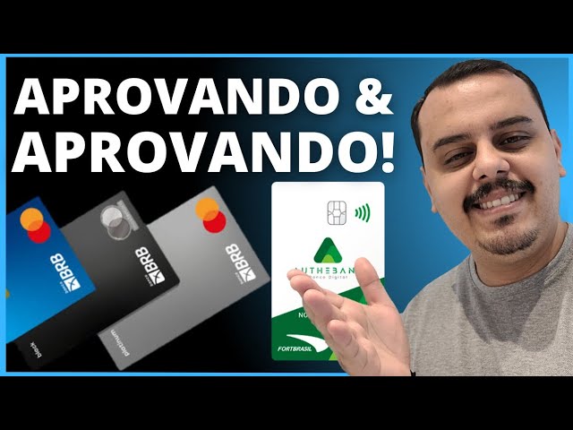 ATENÇÃO: SE TEM UMA HORA CERTA CONCERTEZA É AGORA, BRB MOBILE APROVANDO DEMAIS E CARTÃO AUTHEBANK..