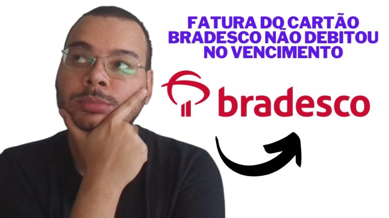 Fatura do cartão Bradesco está em débito automático e não debitou no vencimento, o que fazer?