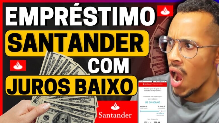 🤑【 ATENÇÃO! 】FAZER EMPRÉSTIMO NO SANTANDER FICOU AINDA MAIS FÁCIL & COM VANTAGENS  "Confira Agora"