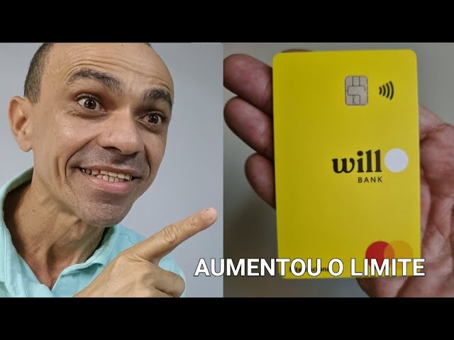 FINALMENTE MEU CARTÃO DE CRÉDITO WILL AUMENTOU O LIMITE