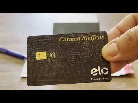 Chegou meu super cartão Carmen Steffens Elo Nanquim,saiba como ter o seu