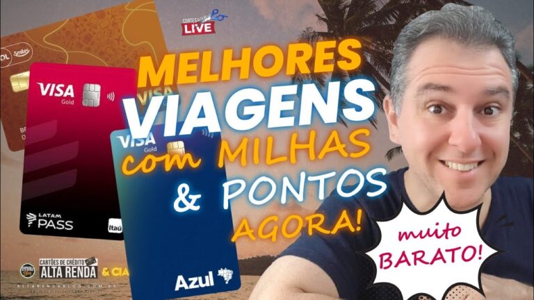 💳MELHORES VIAGENS COM MILHAS E PONTOS AGORA, VEJA ESTAS PASSAGENS INCRÍVEL COM MILHAS E PONTOS.