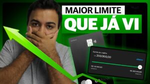 INACREDITÁVEL! 200K DE LIMITE C6 BANK. MAIOR LIMITE QUE JÁ VI.