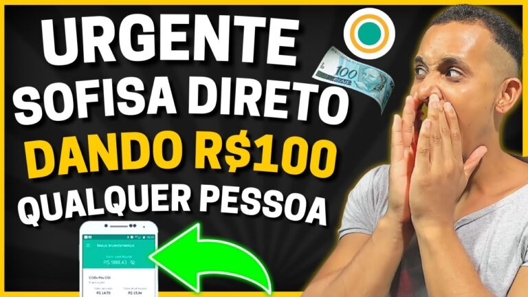 💳【 URGENTE 】SOFISA DIRETO DANDO 100 R$ PARA QUALQUER PESSOA QUE ABRIR CONTA... APROVEITE AGORA