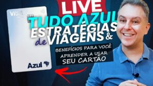 💳LIVE: TUDO AZUL VISA INFINITE, O MELHOR CARTÃO EM VIAGENS DO BRASIL E AINDA PASSAGENS GRÁTIS. HOJE