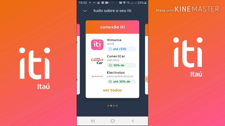 ITI NOVA conta DIGITAL COM CACHSBACK toda semana