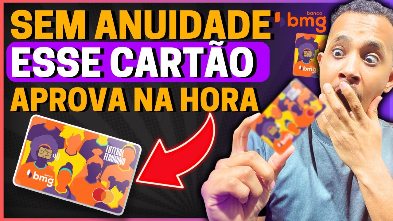 💳URGENTE! CARTÃO DE CRÉDITO QUE "APROVA NA HORA" SEM TAXA DE ANUIDADE & COM CASHBACK #reidoscartões