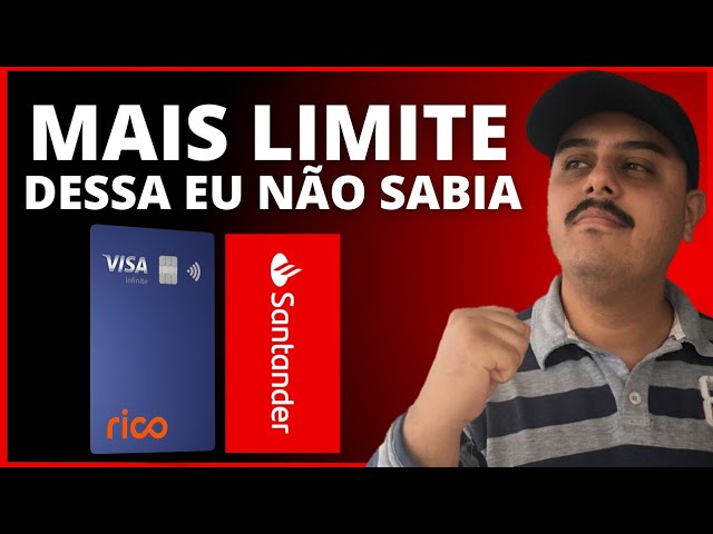 ATENÇÃO: BANCO SANTANDER LIBERANDO CRÉDITO, MAS.. JÁ EU NÃO SABIA QUE O CARTÃO RICO ESTAVA FAZENDO..