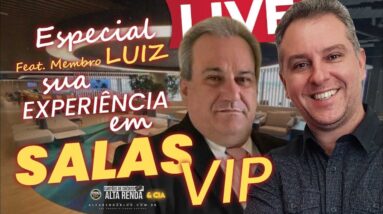 Live: SALA VIP COM LUIZ MEMBRO DO CANAL, VENHA SABER TUDO HJ