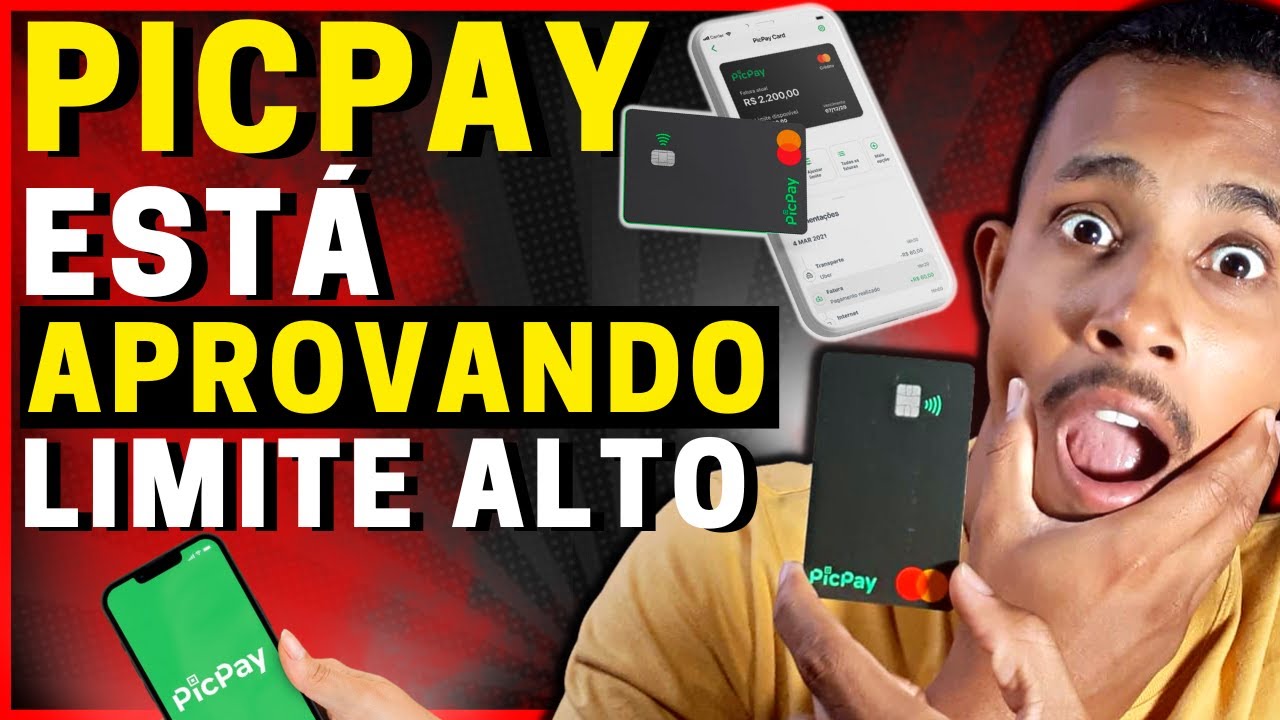 💳URGENTE!  PICPAY VOLTA APROVAR CARTÃO DE CRÉDITO & COM LIMITE ALTO- Respondendo os Inscritos