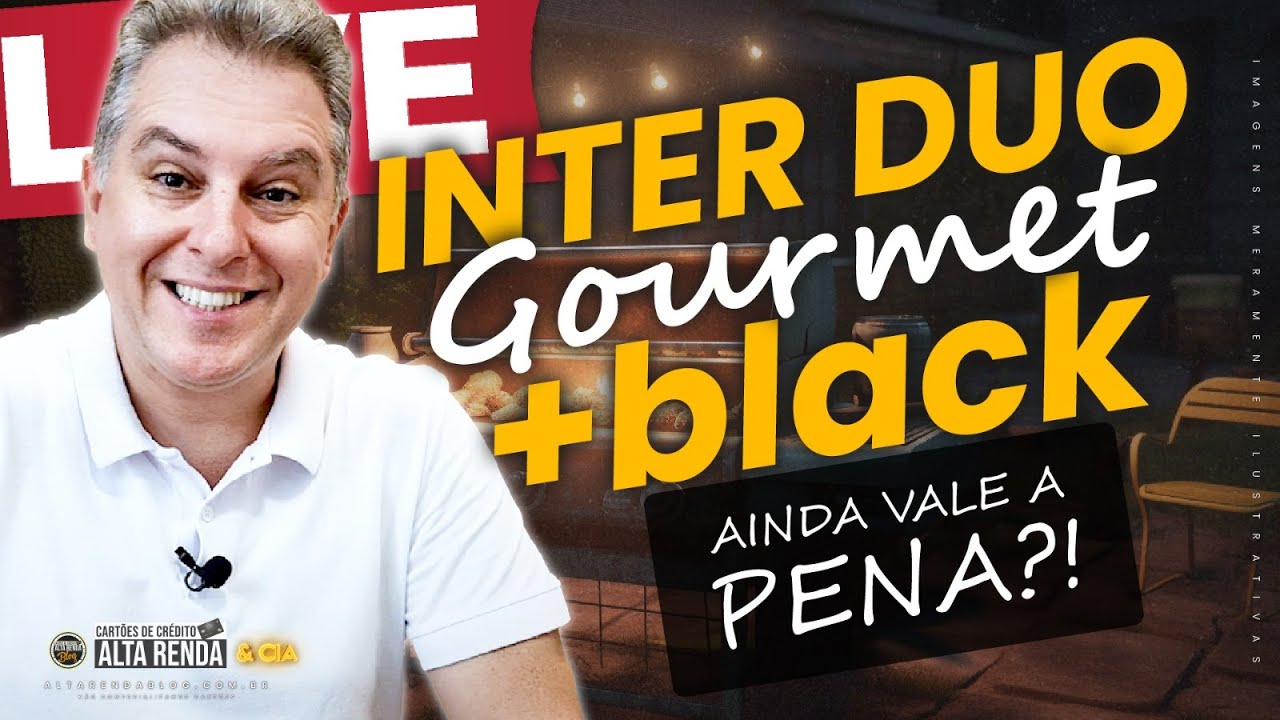 💳LIVE: BANCO INTER DESMEMBRANDO O INTER DUO E SEU CARTÃO BLACK. ANÁLISE SOBRE O BANCO DIGITAL.