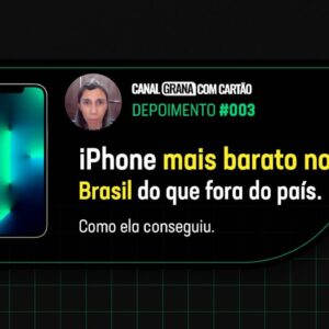 Iphone mais barato aqui no Brasil, do que fora do país? Veja como é possível.