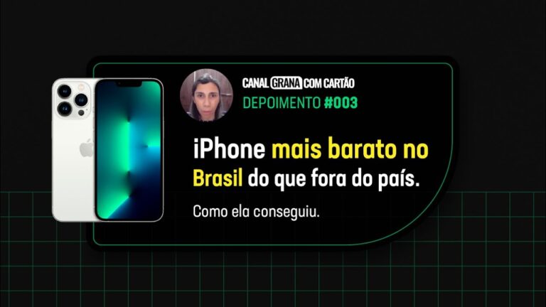 Iphone mais barato aqui no Brasil, do que fora do país? Veja como é possível.