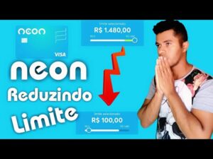 Neon reduzindo Limite no Cartão de crédito