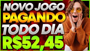 JOGOS QUE PAGAM DINHEIRO DE VERDADE! SAQUE R$52,45 TODOS OS DIAS NESSE JOGO! JOGOS QUE PAGAM!