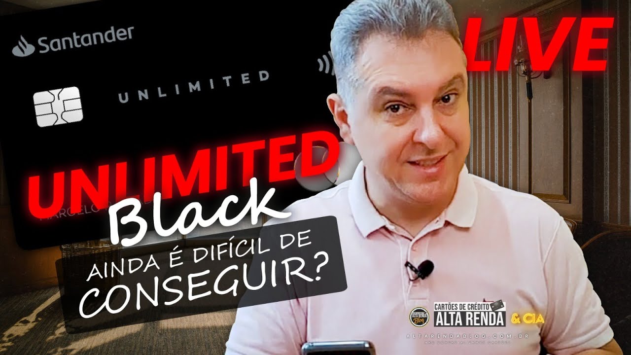 💳LIVE: CARTÕES SANTANDER UNLIMITED VISA INFINITE E MASTERCARD BLACK AINDA VALE A PENA? SAIBA HOJE.