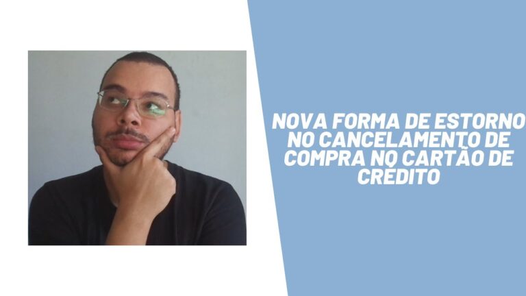 Nova forma de estorno no cancelamento de compra no cartão de crédito