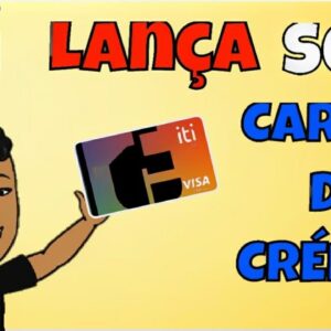 NOVO cartão de Crédito Iti do Itaú.