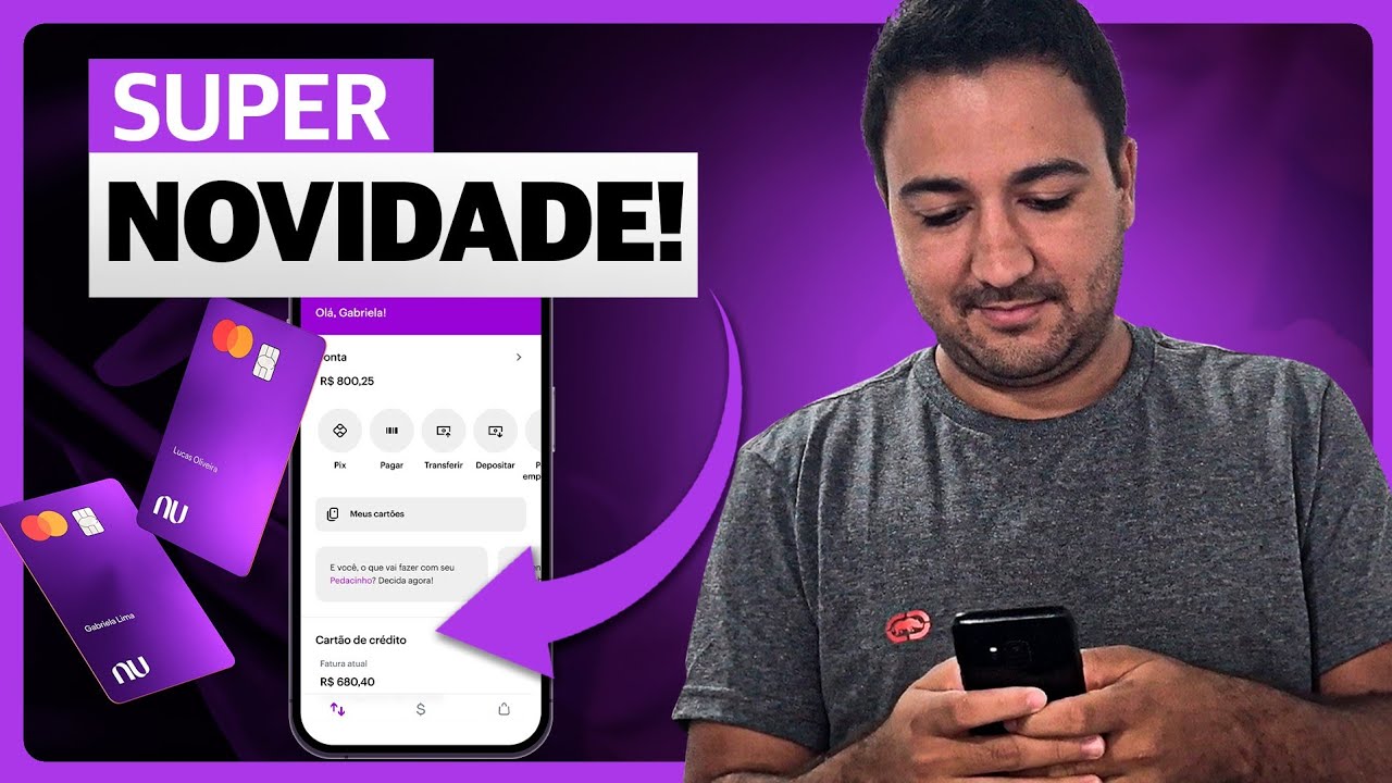 NUBANK SURPREENDE E LANÇA MAIS UMA NOVIDADE NO CREDITO. VEM VER.