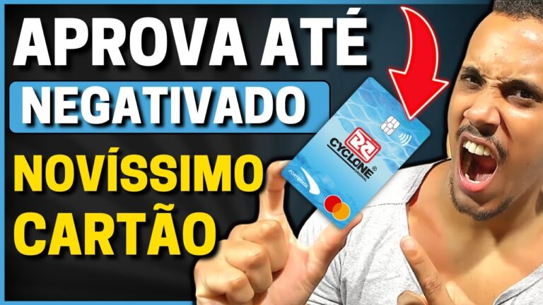 💳【 URGENTE 】NOVO CARTÃO CYCLONE DA FORTBRASIL | APROVA FÁCIL E NA HORA MESMO NEGATIVADO